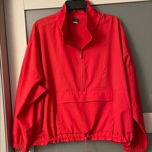 Old Navy Stretchtech Pink Half-Zip Jacket